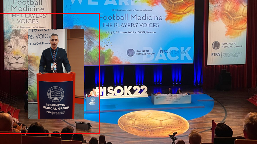 H Ευεξία στο Παγκόσμια Συνέδριο Isokinetic Medical Group | FIFA